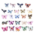 thumbnail image 2 of de Pared con Forma de Mariposa 3D, Pegatinas de Pared Reutilizables para Decoración Familiar, 2 of 5