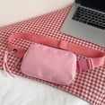 thumbnail image 4 of Bolsa Riñonera para mujer bandolera informal portátil sencilla para senderismo al aire libre (rosa) Ehuebsd Para Estrenar, 4 of 7