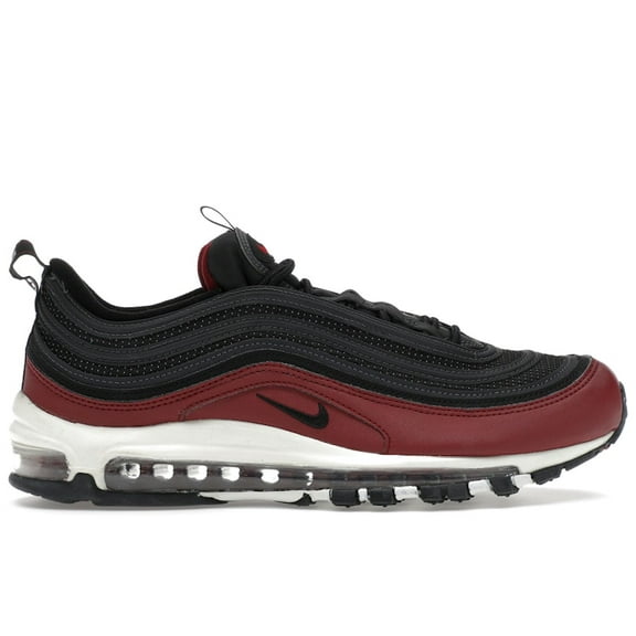 Nike Men's Air Max 97 Black Team Red Running Shoes, from StockX