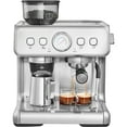 thumbnail image 6 of KFFKFF Semi-Automatic Espresso Maker with Grinder, 15 Bar, Includes Milk Frother Steam Wand, Detachable Water Tank & Pressure Gauge, for Cappuccino, Latte, Machiato, with PID Temperature Control, 6 of 9