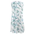 thumbnail image 4 of TJAZFJPA Robes d'Été pour Femmes Élégantes à Col Rond, Robe Débardeur à Col Rond, Robe Décontractée à Imprimé Floral, Robe Noire pour Femmes, Robes Perlées pour Femmes, 4 of 5