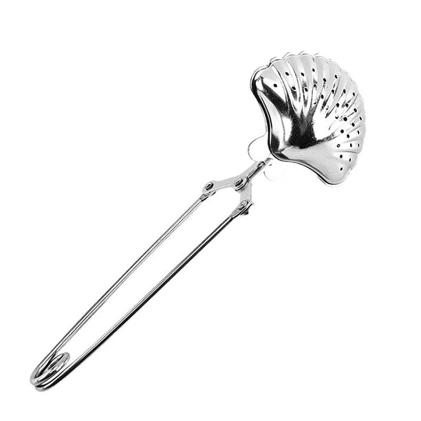 iaksohdu Moon Shaped Stainless Steel Tea Bag Strainer Mesh Reusable