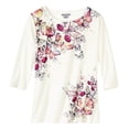 thumbnail image 1 of Atlas for Women - Jersey Mariposa Manga 3/4 para Mujer (Crudo), 1 of 2