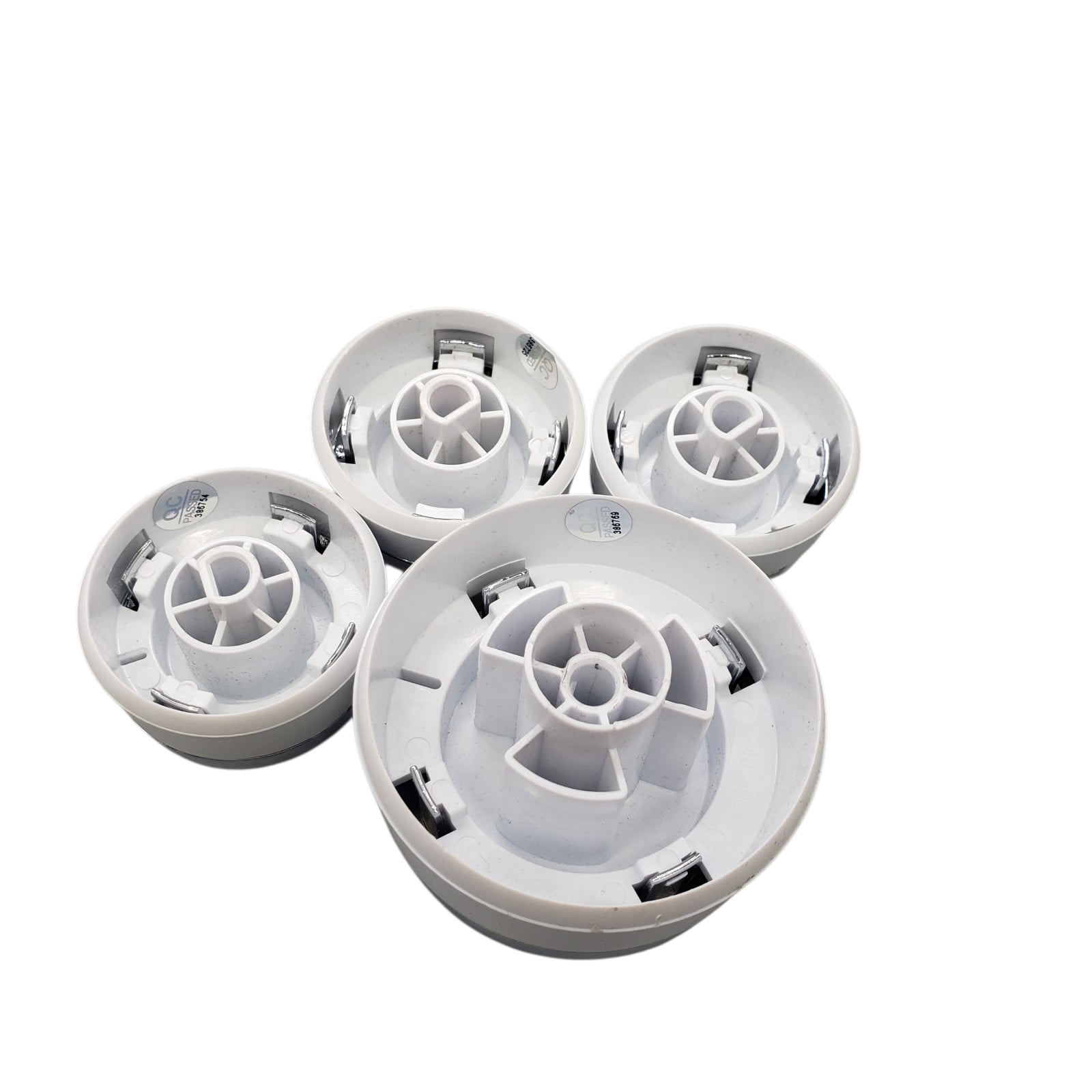 Pre-Owned OEM Replacement for GE WASHER CONTROL KNOB (Set Of 4) 290D2111P001 - sticker to inside
