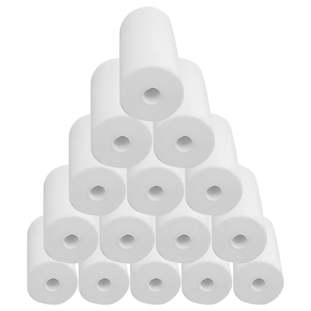 LIFKOME 25 Rolls Thermal Cash Paper Smooth Receipt Paper For Printing And Convenient For Home Office Supermarket Use