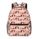 thumbnail image 1 of Balery Dachshund Couple Mochila Escolar Impresa, Mochila Ligera para Viajes Casual, Mochila Duradera y Cómoda Multifuncional, Mochila para Laptop-One Size, 1 of 5