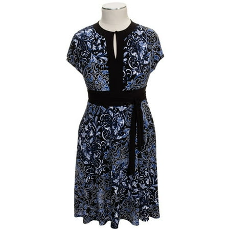 Women's Plus Flora Jersey Dress