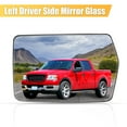 thumbnail image 2 of Unique Bargains 1 Pcs Espejo retrovisor de vidrio del lado izquierdo para Ford F-150 2004-2014, reemplaza 4L3Z-17K707-DB con función de calefacción, 2 of 7
