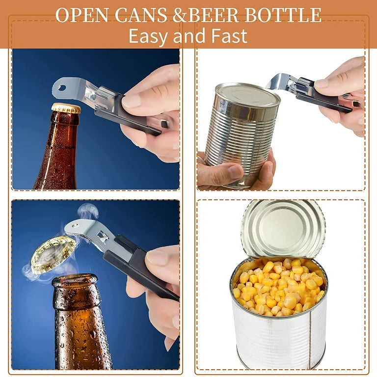 ReaNea Gold Bottle Opener, Stainless Steel Beer Soda Can Opener