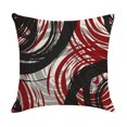 thumbnail image 1 of Funda de almohada con estampado abstracto geométrico Funda de almohada de lino Funda de cojín para sofá Wmkox118yii hfskjfh111, 1 of 1