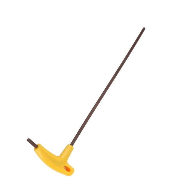 Llave Hexagonal, Llave Hexagonal De Cabeza Plana En Forma De Muleta, Acero De aleación, Agarre Cómodo Portátil, Torsión Grande De 5 Mm Para Máquina De Coser Ropa