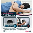 thumbnail image 4 of Magic Gel Migraine Ice Head Wrap | Real Migraine & Headache Relief | The Original Headache Cap | Cold, Comfortable, Dark & Cool; Endorsed by Physicians, Loved by Thousands - (Black), 4 of 7