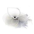 thumbnail image 7 of Clearance! Fdelink Fascinator Women's Organza Kentucky Derby British Bridal Tea Party Party Headband (Grey), 7 of 7
