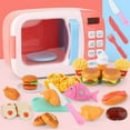 thumbnail image 4 of 31PCS Kids Microwave Playset Interactive Realistic Pretend Play Toy Kitchen Toy, 4 of 10