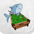 thumbnail image 4 of Inktastic Pool Shark Boys or Girls Baby Bib, 4 of 4