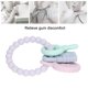 thumbnail image 3 of Pulsera De Mordedor Para Bebé, Pulsera De Silicona Para Mordedor Infantil Con Alivio De Las Encías Para El Período De Dentición, 3 of 8