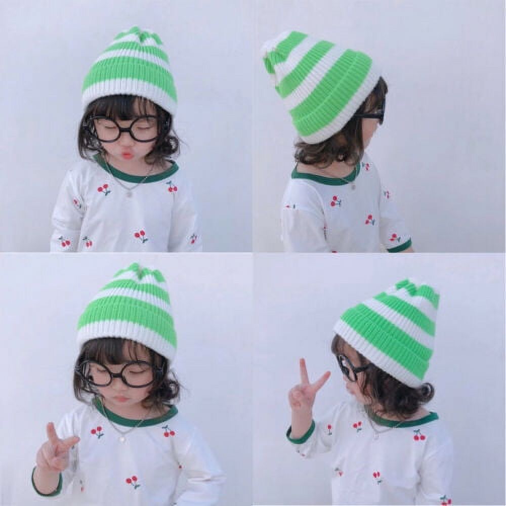 Lovely Kids Girls Boys Winter Warm Knitted Crochet Beanie Hat Beret Cap Fashion - image 4 of 4