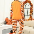 thumbnail image 6 of MuXiKeJi Clothes Halloween Pajamas Women,Womens Fashion Pajama Set Soft Comfortable Sleepwear Short Sleeve Top And Shorts Outfit For Ladies,Plus Size Halloween Pajamas, 6 of 7