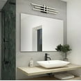thumbnail image 5 of Artika Grid 27 in. 1-Light Matte Black Modern Integrated LED 3 CCT Vanity Light Bar for Bathroom, 5 of 6