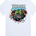 thumbnail image 3 of Marvel The Avengers - Paper Rip - Toddler And Youth Short Sleeve Graphic T-Shirt, 3 of 5