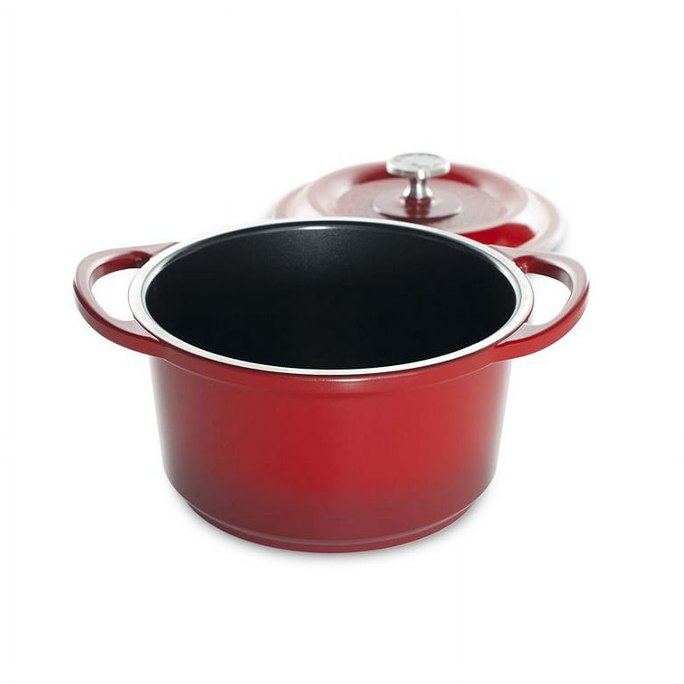 Cast Iron Dutch Oven - Won't Rust or Chip