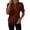 Coffee A2, variant on Hrsba Crewneck Sweatshirts for Women Quarter Zip Crew Neck Short Sleeve Soft Oversized Daily Casual Pullover Sweatshirt