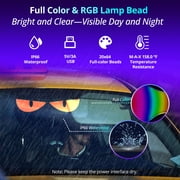 ATOTO Scrolling Advertising LED Sign, AI Voice Control, Programmable, Bluetooth APP Control, 19.4 x 4.3