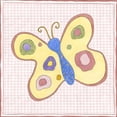 thumbnail image 3 of Slocum, Nancy 20x20 Black Modern Framed Museum Art Print Titled - Silhouette on Pink Gingham II, 3 of 5