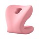thumbnail image 3 of Reposacabezas para silla de oficina con soporte para el cuello para hombres y mujeres, almohada transpirable para la hora del almuerzo. Rosa, 3 of 9
