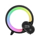 thumbnail image 1 of Luz de despertador inteligente LED, luz de noche RGB, luz de lectura de decoración, lámpara de mesa, luz de noche para dormitorio de hotel, dormitorio , negro, 1 of 10
