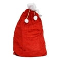 thumbnail image 2 of FVDPWYE Christmas Santa Bag Extra Large Christmas Present Sack Present Bag Gift Wrapping, 2 of 9