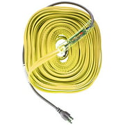 WRAP-ON Pipe Heating Cable - 100-Feet, 120 Volt, Built-in Thermostat, Low Wattage - 31100