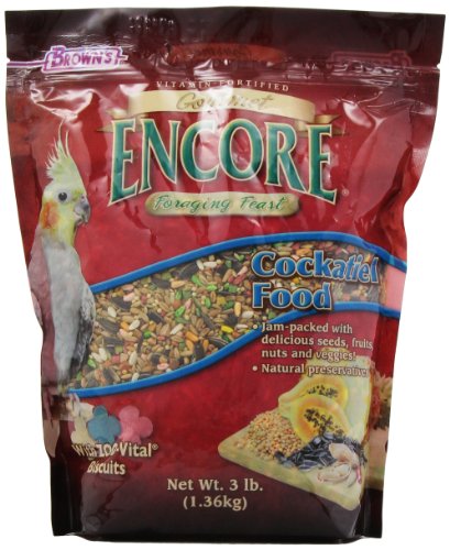 encore cockatiel food