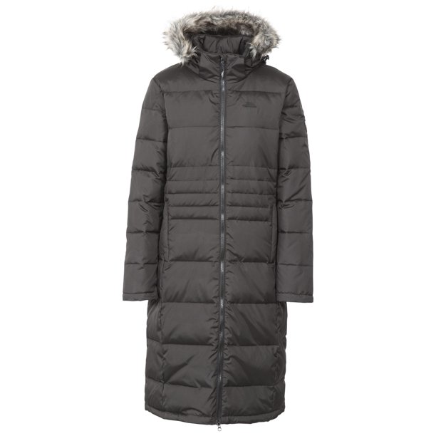 Trespass - Chaqueta parka modelo Phyllis para mujer (Negro) Trespass UTTP3543_black
