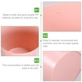 thumbnail image 3 of Soimiss 3Pcs Pink Planters Self Watering Round for Office Use, 3 of 7