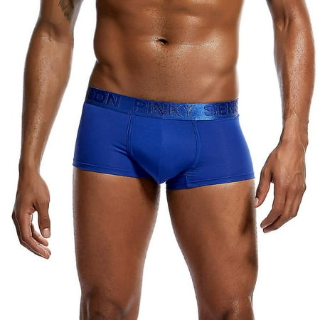 Men Sexy Underwear Letter Printed Boxer Briefs Shorts Bulge Pouch Underpants