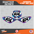 thumbnail image 4 of Kalair GFX Graphics Kit for Honda CRF80 (2011-2016) Shatter Series, 4 of 5
