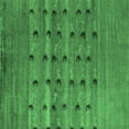 thumbnail image 1 of Ahgly Company Indoor Square Abstract Emerald Green Modern Area Rugs, 8' Square, 1 of 4