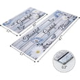 thumbnail image 3 of Farmhouse Kitchen Mats for Floor 2 Piece, Blue Kitchen Rugs and Mats Non Skid Washable for Sink Floor, Floral Blue Kitchen Accessories and Decor Mat, 17"x30"+17"x47", 3 of 6