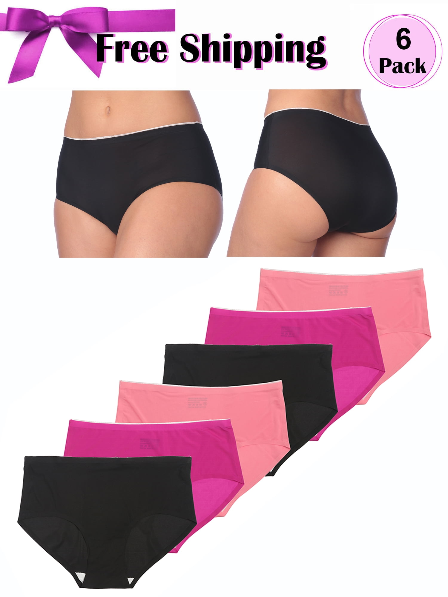 seamless underwear walmart