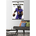 thumbnail image 2 of NFL Baltimore Ravens - Lamar Jackson Feature Series 23 Wall Poster with Magnetic Frame, 22.375" x 34", 2 of 5