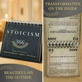 thumbnail image 4 of Quokka Stoicism Calendar For Adults - Inspirational Practices for Personal Growth - Office Decor for Men and Women, 4 of 6