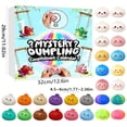 thumbnail image 3 of Mystery Dumpling Advent Calendar, 24 Surprise Fidget Toys Set Space Edition Dumpling For Christmas Easter Countdown Calendar Stress Relief Toys For Birthday Christmas Easter Gift, 3 of 9