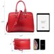 thumbnail image 3 of Bolso de mano Dasein Fashion de piel sintética para mujer, juego de 2 piezas con cartera, 3 of 5