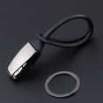 thumbnail image 4 of Shisuyan Metal Key Fob Zinc Alloy Black Rectangular Buckle 2Pcs 7.7X1.3X0.2In, 4 of 8