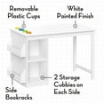 thumbnail image 6 of RiverRidge Kids Playroom Art Activity Table with 2 Cubbies, 2 Bookracks, and 2 Gray Bins, 6 of 10
