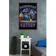 thumbnail image 2 of NFL Baltimore Ravens - End Zone 17 Wall Poster, 22.375" x 34", Framed, 2 of 2
