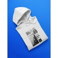 thumbnail image 3 of Santa Monica '89 Hoodie Men -Image by Shutterstock, Male Small, 3 of 4