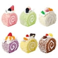 thumbnail image 1 of KAKOWELY 6pcs Artificial Cake Model Fake Cake Simulation Cake Realistic Food Model Dessert Model for Display,2.76X"X2.36"X1.57", 1 of 5