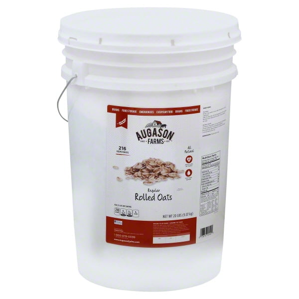 Augason Farms Augason Farms Rolled Oats, 20 lb